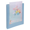 Classeur 4 anneaux 30mm polypropylène Kreacover Pastel - A4 Maxi