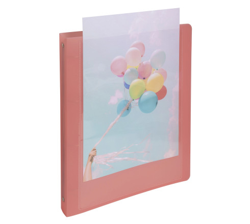 Classeur 4 anneaux 30mm polypropylène Kreacover Pastel - A4 Maxi