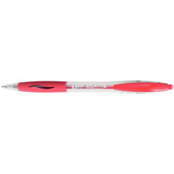 Stylo Atlantis rétractable rouge