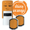 Blister de 2 cassettes d'encrage orange