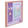 Classeur 2 anneaux 15mm polypropylène Kreacover Pastel - A4