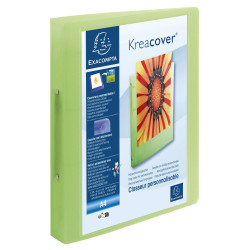 Classeur 2 anneaux 30mm polypropylène chromaline 10/10e Krea Cover - A4 maxi