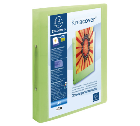 Classeur 2 anneaux 30mm polypropylène chromaline 10/10e Krea Cover - A4 maxi