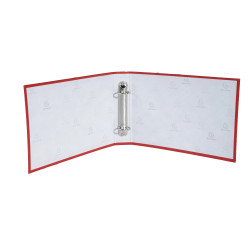 Classeur rembordé polypropylène pour fiches bristol 125x200 2 anneaux 25mm
