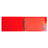 Classeur rembordé polypropylène avec intercalaires pour fiches bristol 148x210 2 anneaux 25mm