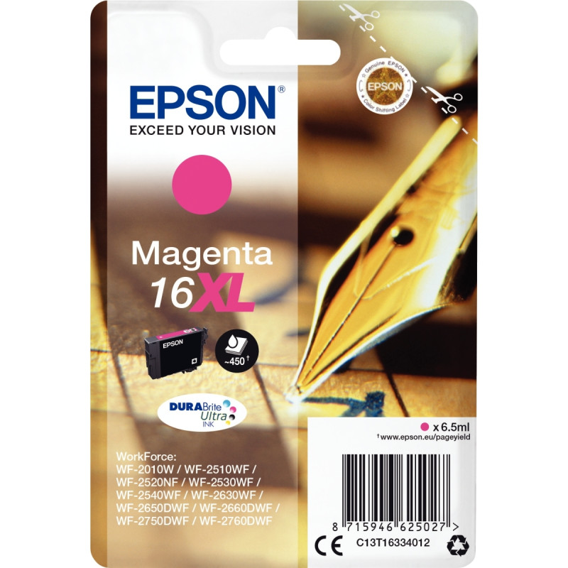 Epson STYLO PLUME / 16XL cartouche jet d'encre magenta haute capacité
