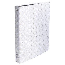 Classeur rigide 4 anneaux 30mm Néo Déco