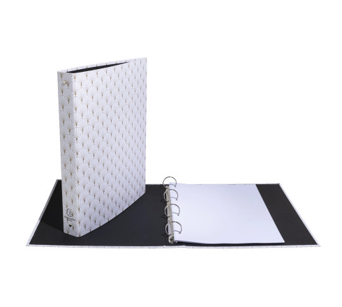 Classeur rigide 4 anneaux 30mm Néo Déco