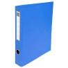Classeur rembordé PVC 4 anneaux en D de 40mm en 3ème de couverture - A4 maxi