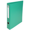 Classeur rembordé PVC 4 anneaux en D de 40mm en 3ème de couverture - A4 maxi