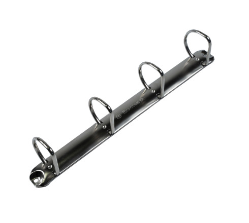 Classeur rembordé PVC 4 anneaux en D de 40mm en 3ème de couverture - A4 maxi