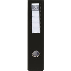 Classeur rembordé PVC 4 anneaux en D de 50mm en 3ème de couverture - A4 maxi