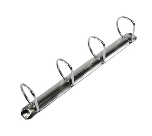 Classeur rembordé PVC 4 anneaux en D de 50mm en 3ème de couverture - A4 maxi