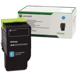 Lexmark 78C2XC0 toner laser cyan très haute capacité authentique