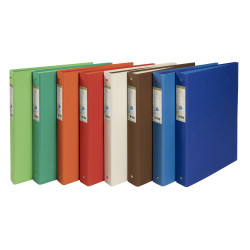 Classeur rembordé papier 4 anneaux 30mm Forever - A4