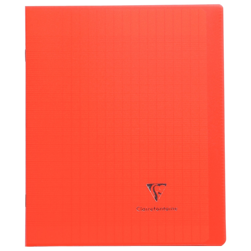 Piqûre 96 pages KOVERBOOK, format 17x22 cm, seyès 90g, couverture poly