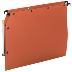 Paquet de 10 dossiers suspendus KRAFT ULTIMATE pour armoire, dos V, or