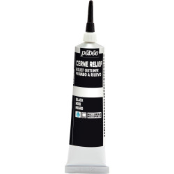 Tube à canule cerne relief 37 ml noir