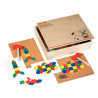 Coffret en bois jeu du marteau