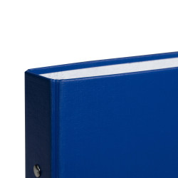 Classeur rembordé polypropylène format ecolier 2 anneaux 25mm - 230x215mm