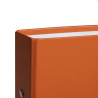 Classeur rembordé polypropylène format ecolier 2 anneaux 30mm - 230x215mm