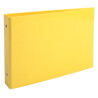 Classeur rigide rembordé pour fiches bristol 125x200mm 2 anneaux 25mm Iderama