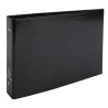 Classeur rigide rembordé pour fiches bristol 125x200mm 2 anneaux 25mm Iderama