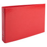Classeur rigide rembordé pour fiches bristol 125x200mm 2 anneaux 25mm Iderama
