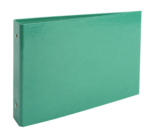 Classeur rigide rembordé pour fiches bristol 125x200mm 2 anneaux 25mm Iderama
