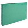 Classeur rigide rembordé pour fiches bristol 125x200mm 2 anneaux 25mm Iderama
