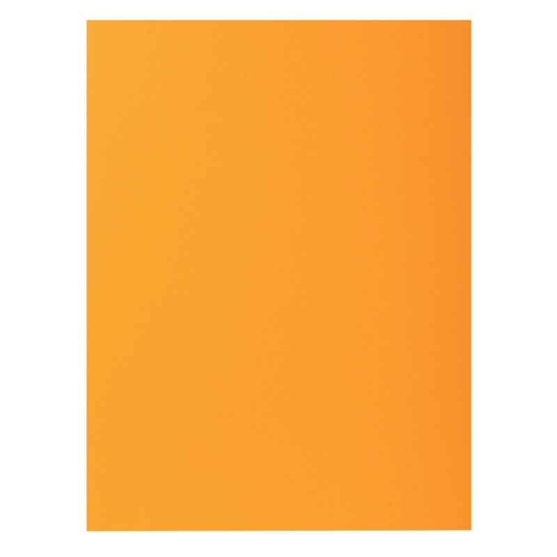 Paquet de 100 chemises 210g ROCK"S format 24x32 cm, ocre