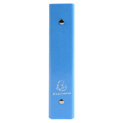 Classeur rigide rembordé pour fiches bristol 125x200mm 2 anneaux 25mm Iderama