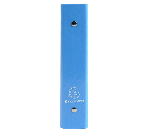 Classeur rigide rembordé pour fiches bristol 125x200mm 2 anneaux 25mm Iderama