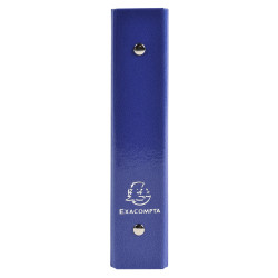 Classeur rigide rembordé pour fiches bristol 125x200mm 2 anneaux 25mm Iderama