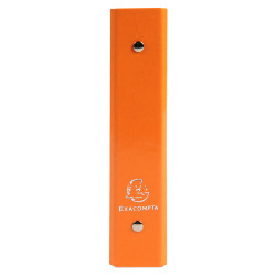 Classeur rigide rembordé pour fiches bristol 125x200mm 2 anneaux 25mm Iderama