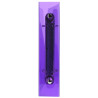 Classeur pour fiches bristol 100x150 2 anneaux 25mm polypropylène Crystal colours
