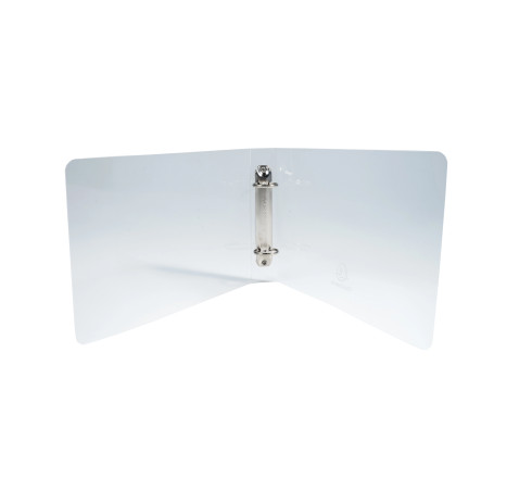Classeur pour fiches bristol 125x200 2 anneaux 25mm polypropylène Crystal colours