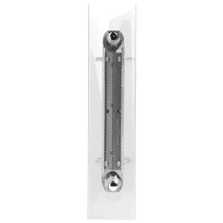 Classeur pour fiches bristol 125x200 2 anneaux 25mm polypropylène Crystal colours
