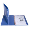Classeur 4 anneaux 15mm polypropylène recyclé BeeBlue - A4