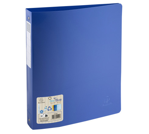 Classeur 4 anneaux 30mm polypropylène recyclé BeeBlue - A4 Maxi