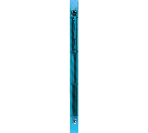 Classeur 4 anneaux 15 mm polypropylène Crystal colours - A4