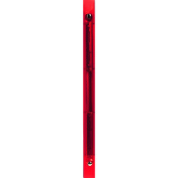 Classeur 4 anneaux 15 mm polypropylène Crystal colours - A4