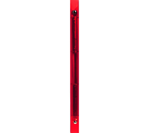 Classeur 4 anneaux 15 mm polypropylène Crystal colours - A4