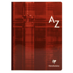 Répertoire brochure 192 pages, format A4, quadrillé 5x5, papier 90g