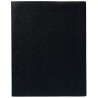 Agenda semainier plastique 21x27cm noir