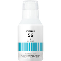 Canon 56 flacon d'encre cyan authentique (GI56C)