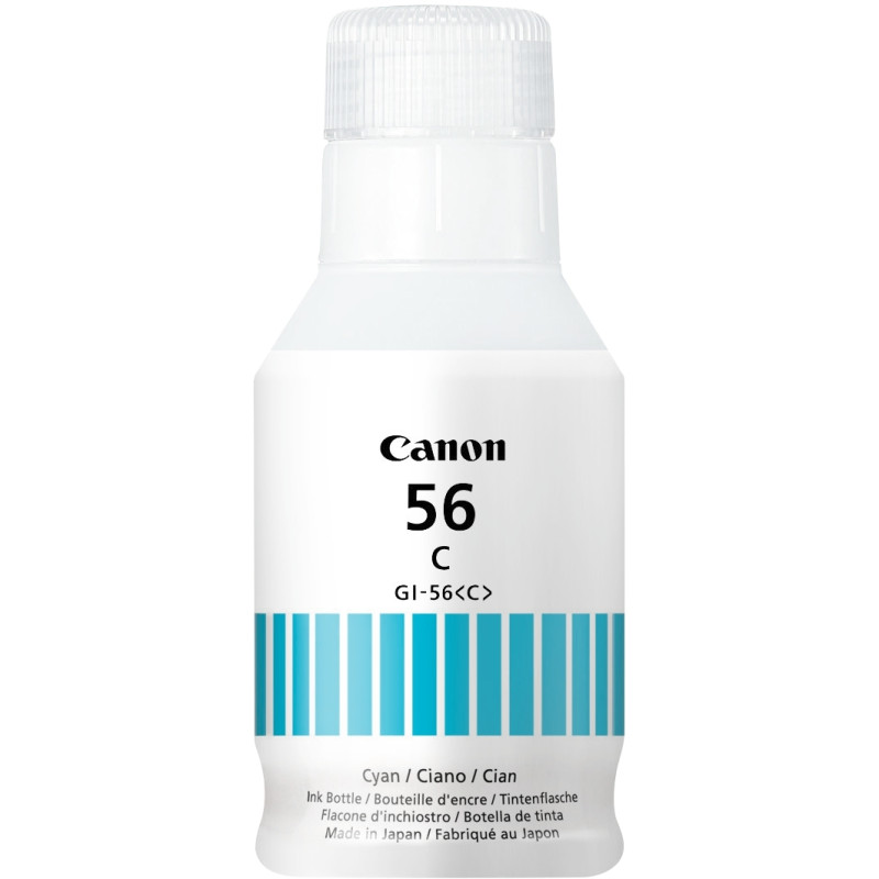 Canon 56 flacon d'encre cyan authentique (GI56C)