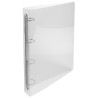 Classeur 4 anneaux 30 mm polypropylène Crystal - A4 maxi