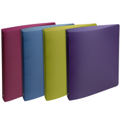 Classeur 4 anneaux 30mm polypropylène Linicolor® intensive - A4 maxi
