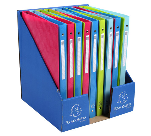 Classeur PP souple 4 anneaux 15mm 1928 PP - A4